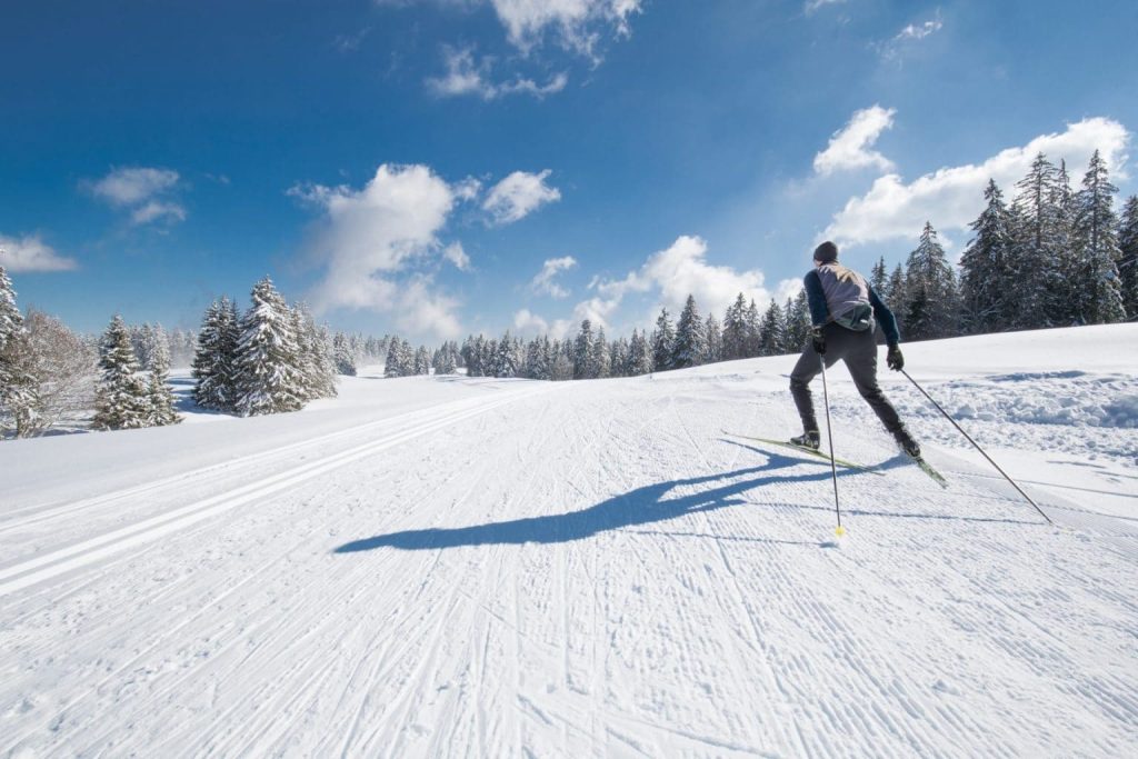 Nordic skiing at La Vattay