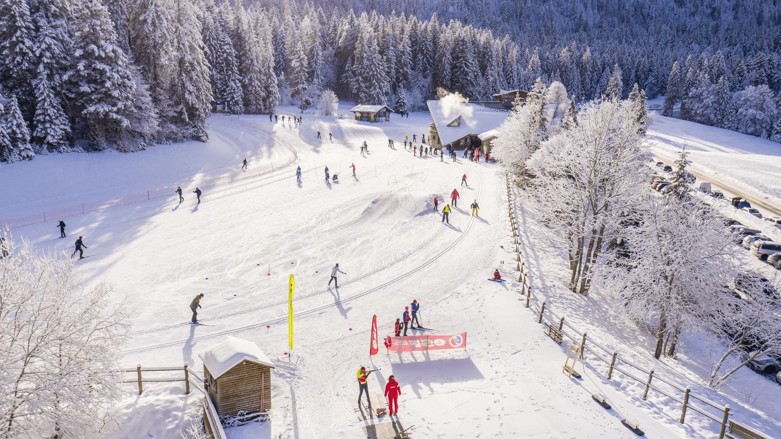 Nordisches Skifahren in La Vattay für Dummies Pays de Gex