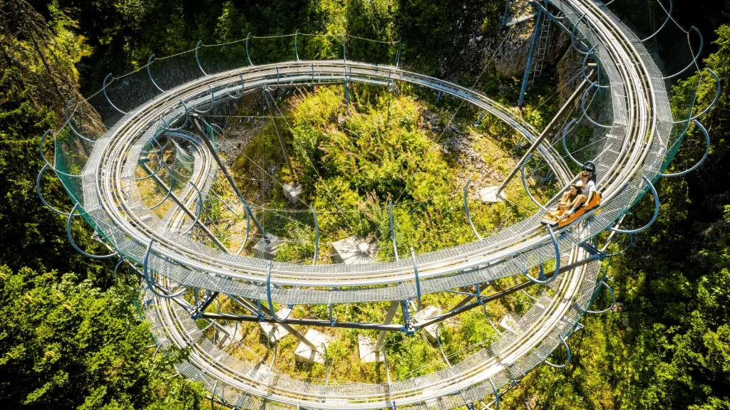 Luge sur rails