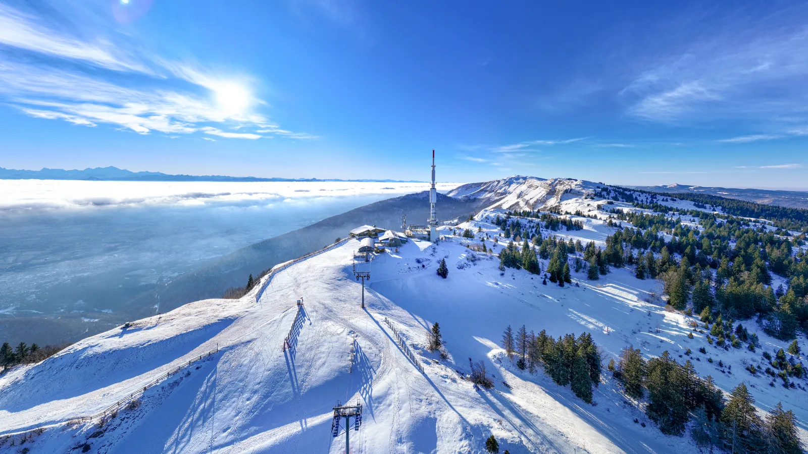 Petit Mont Rond sous la neige