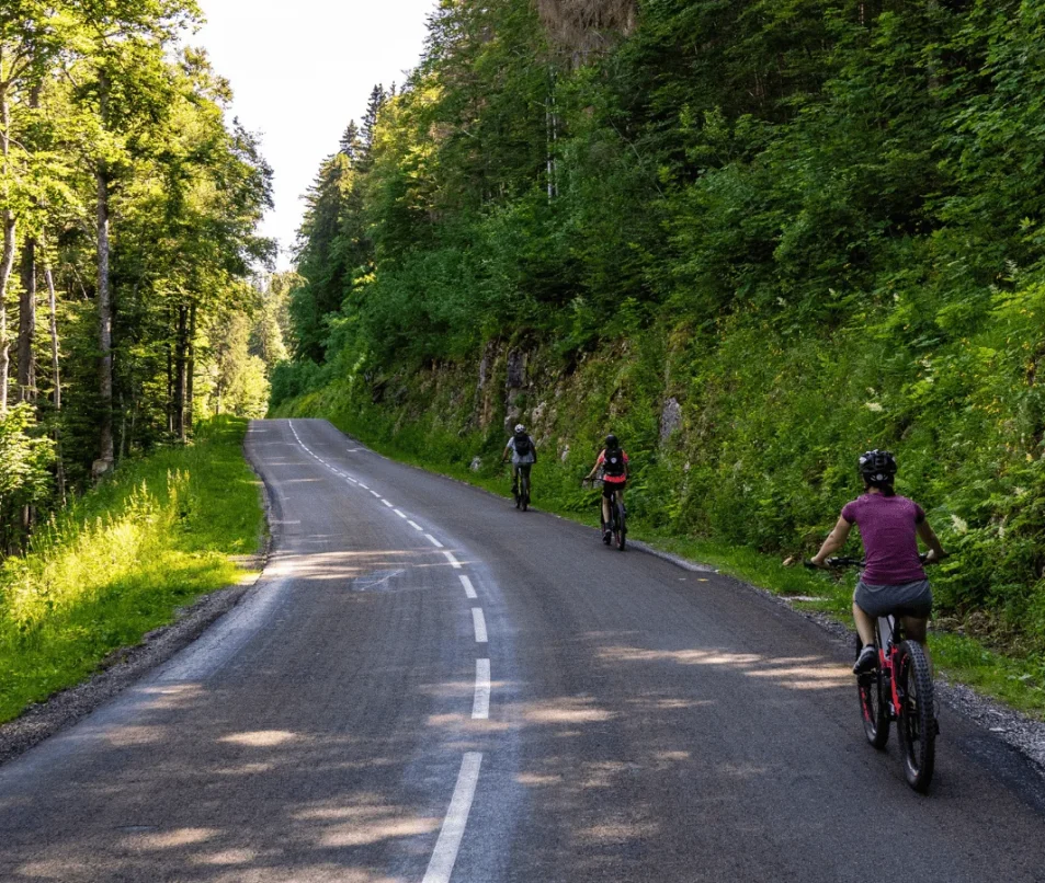 Les itinéraires vélo et VTT