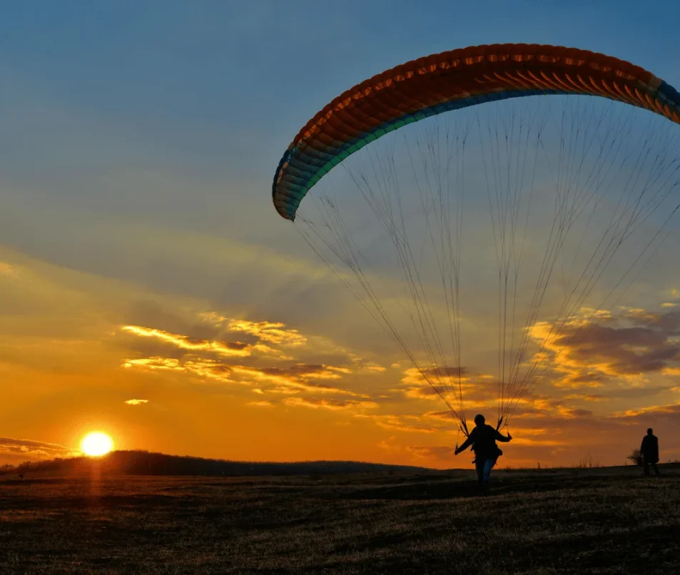 Site de vol de parapente