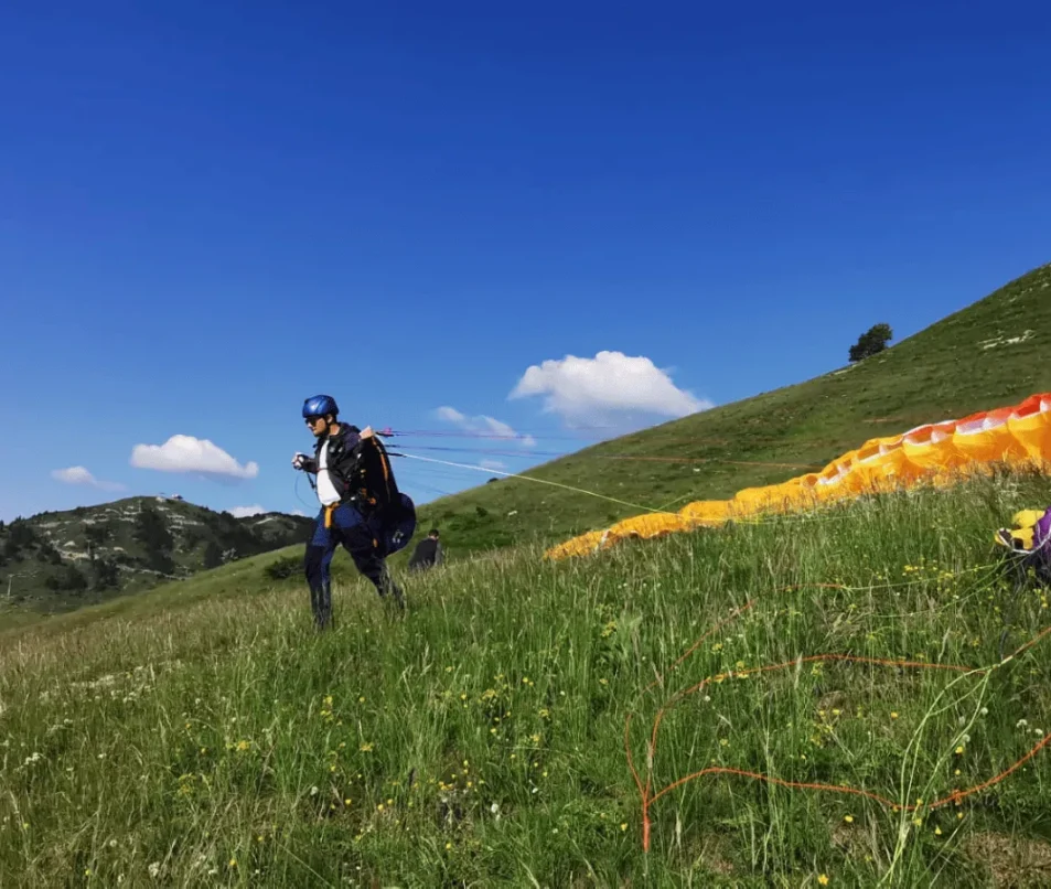 Site de vol de parapente