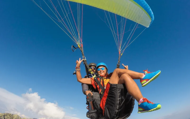 Vol en parapente