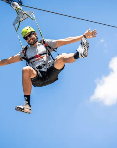 Activités ludiques - Tyrolienne