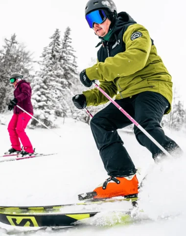 Ski alpin domaine de Crozet-Lelex
