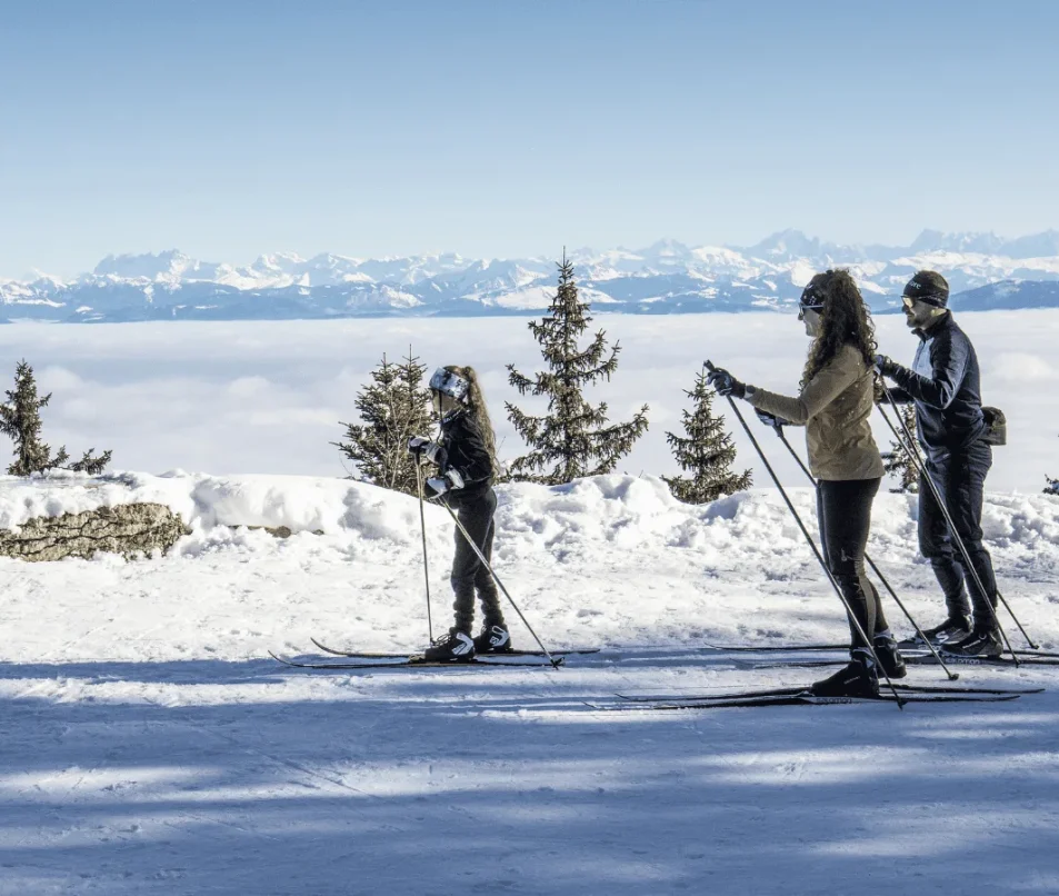 Nordic skiing at La Vattay