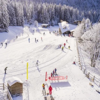 Ski de fond à la Vattay