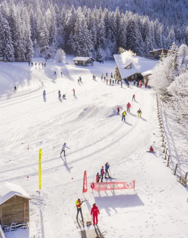 Ski de fond à la Vattay