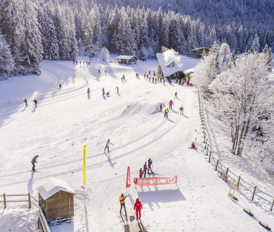 Ski de fond à la Vattay