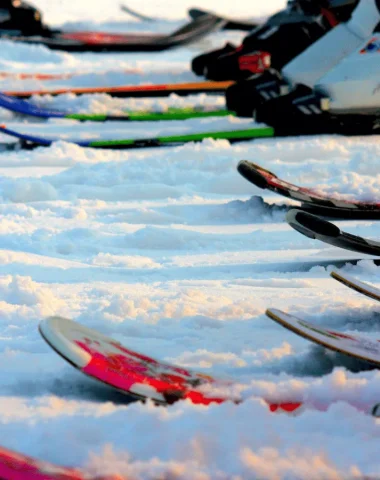 Ski equipment hire