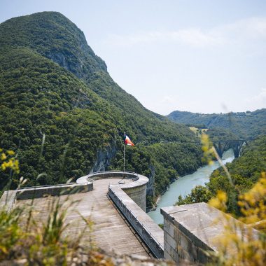 Vue depuis le Fort l'Ecluse