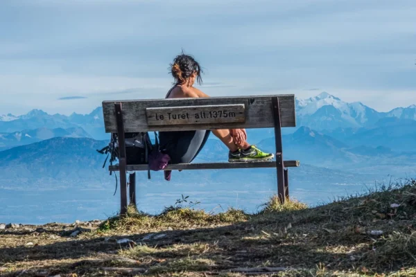 Le belvédère du Turet, pour un point de vue magnifique sur le mont blanc