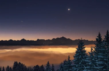 Vue Mont Blanc devant le Pailly