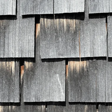 Wooden roof tile