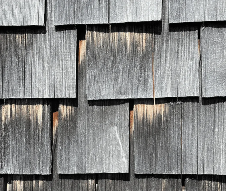 Wooden roof tile