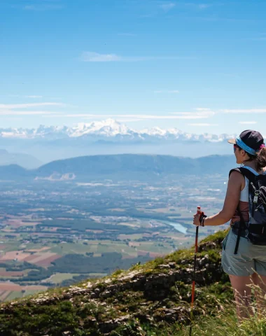 Randonnée Reculet avec vue sur le Mont Blanc