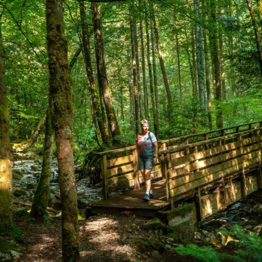 Randonnée au Creux de l'Envers