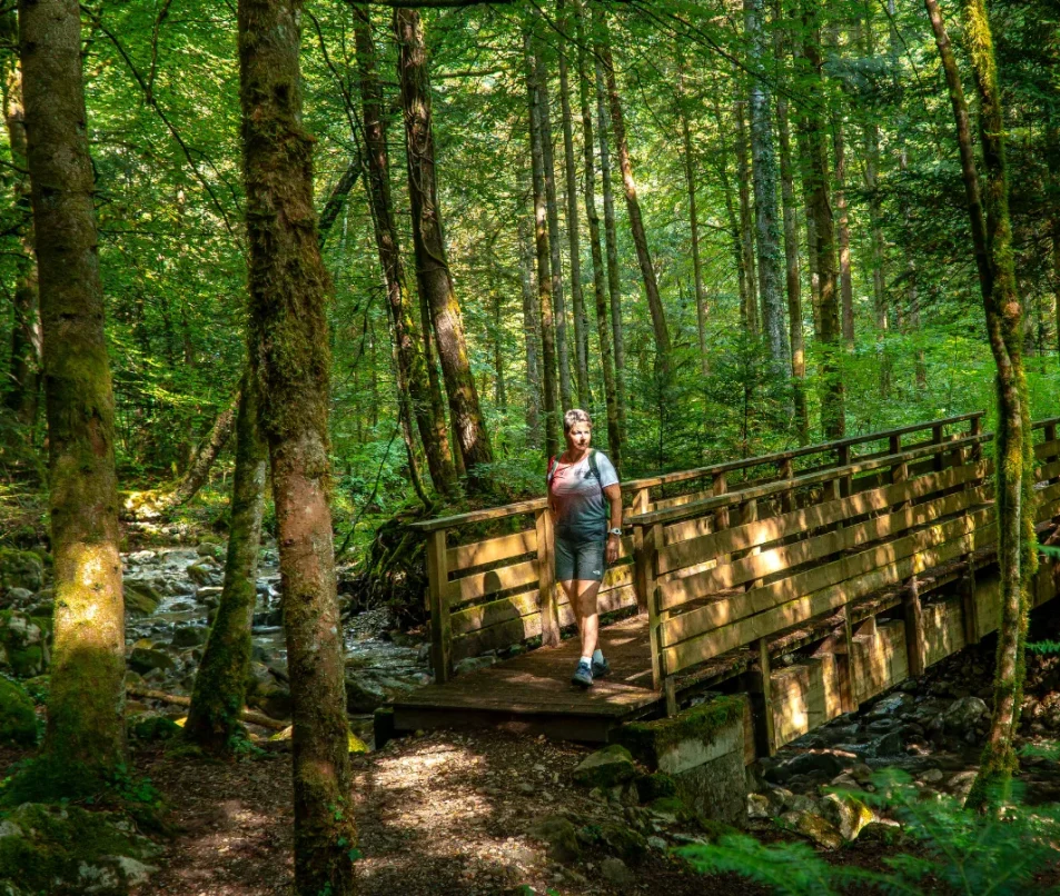 Randonnée au Creux de l'Envers