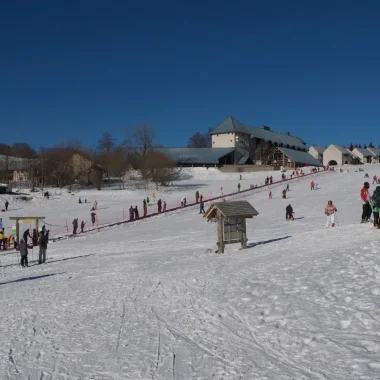 Menthières front de neige