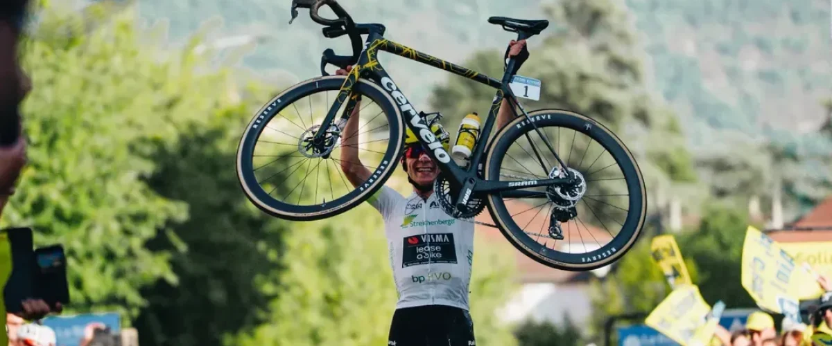 Cycling in competition mode in Pays de Gex