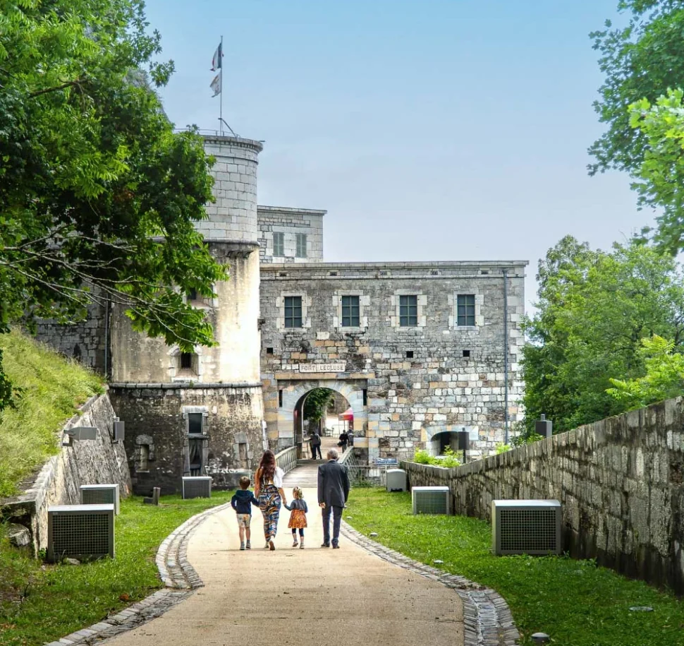 Fort l'Ecluse en famille