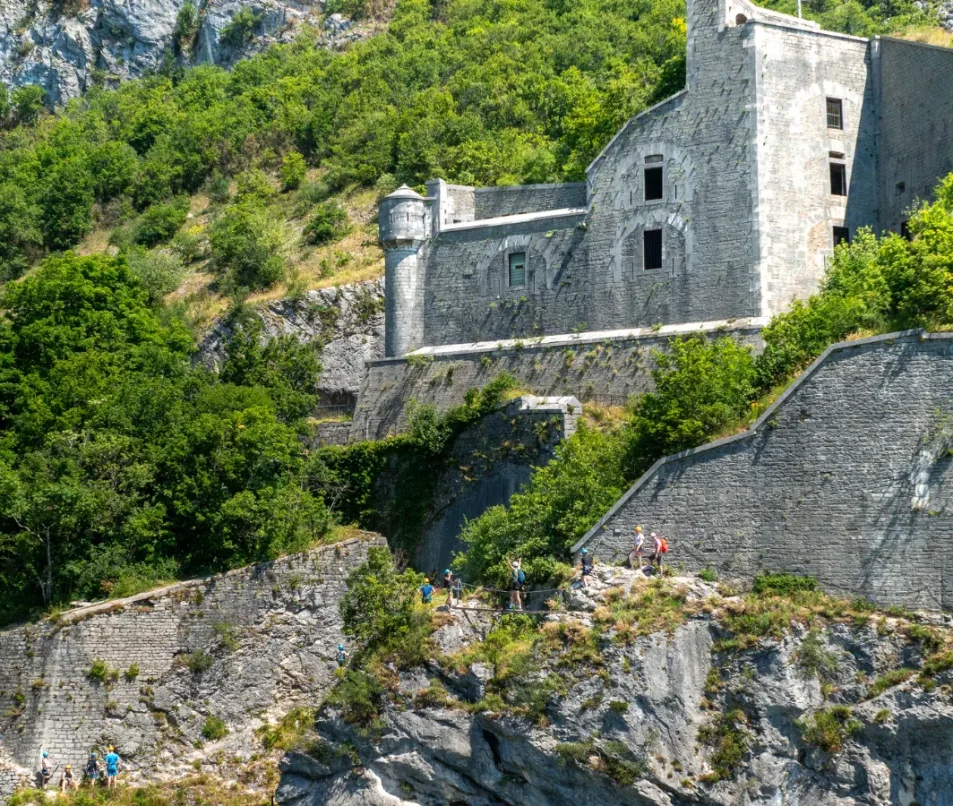 Via Ferrata du Fort l'Ecluse