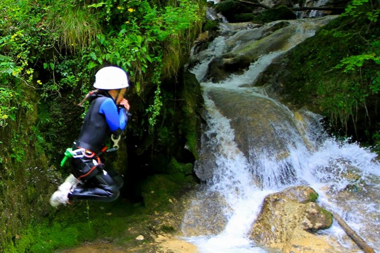 Canyoning in the Jura in Saint Claude