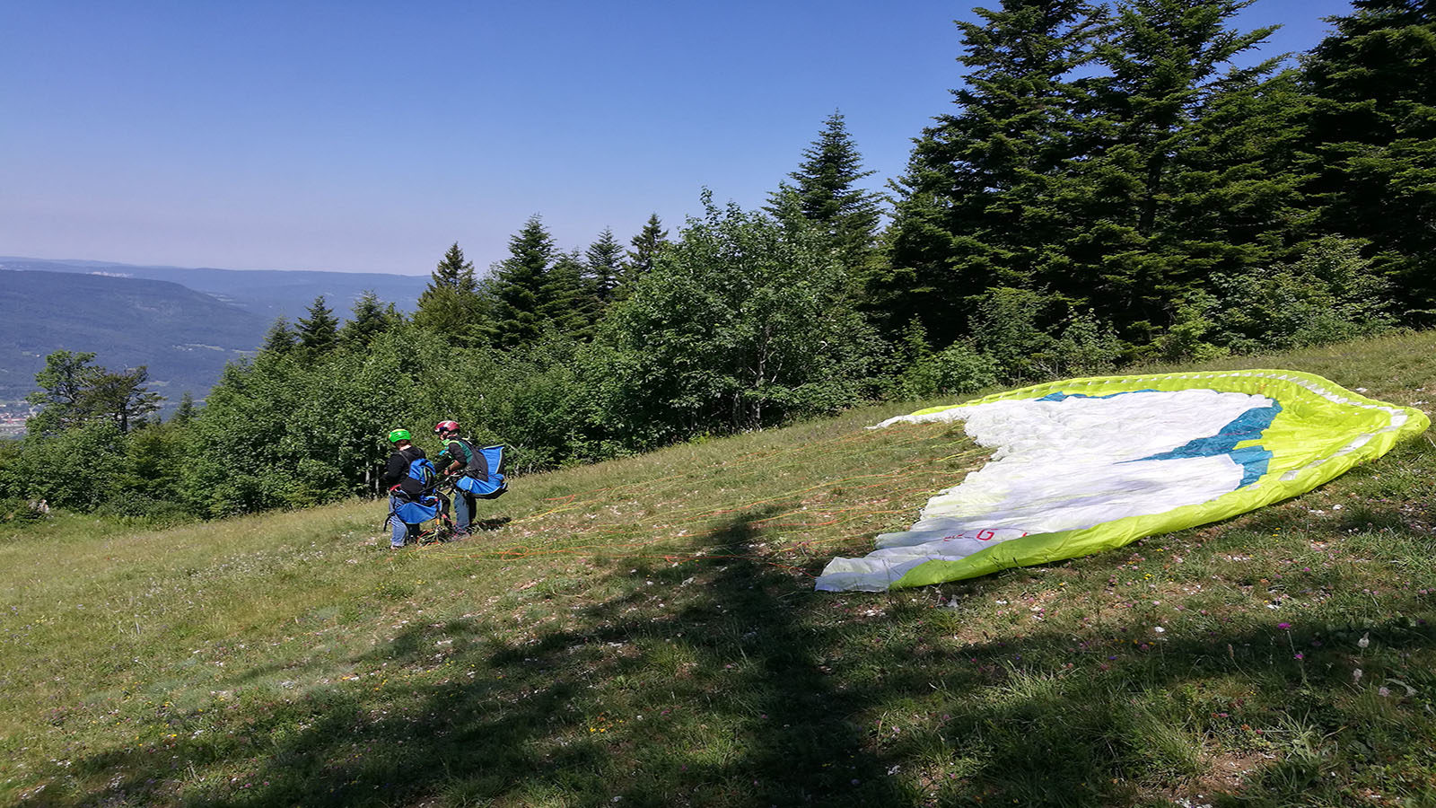 Les sites de parapente