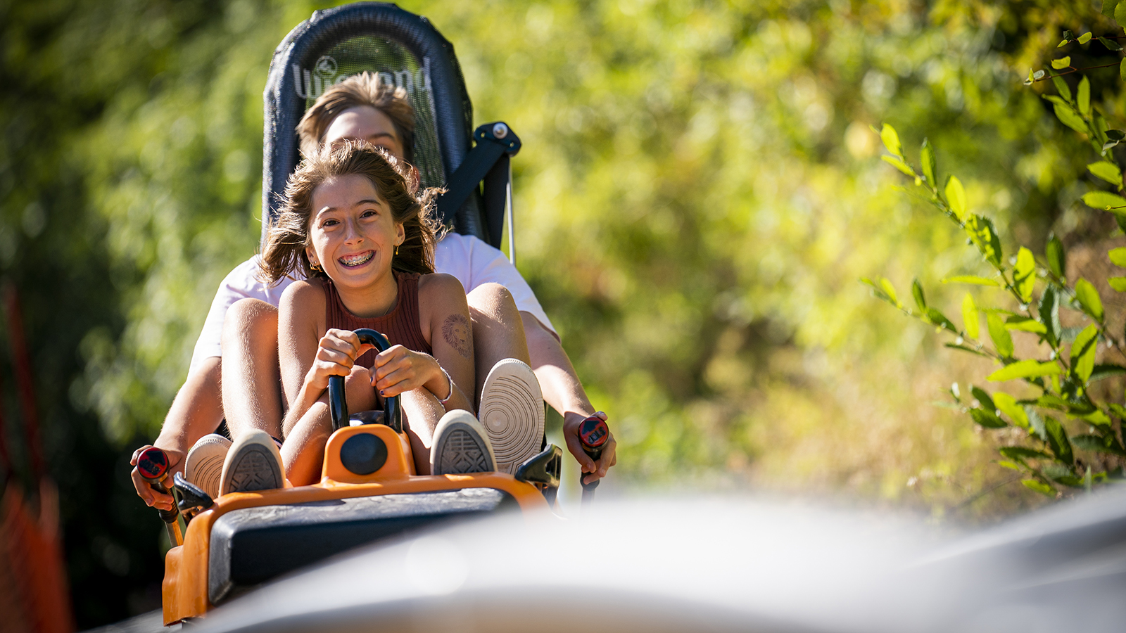 Luge sur rails