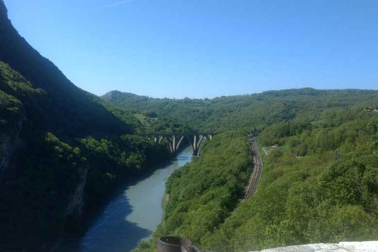 Vue sur le Rhône