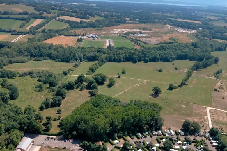 Vue aérienne