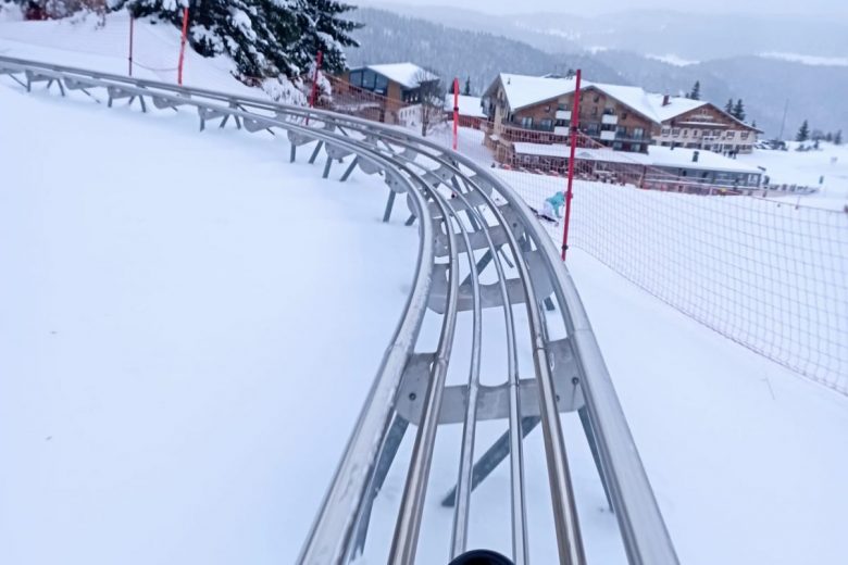 Luge sur rails